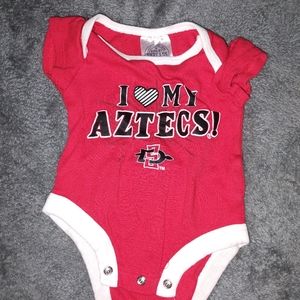San Diego Aztecs Onesie